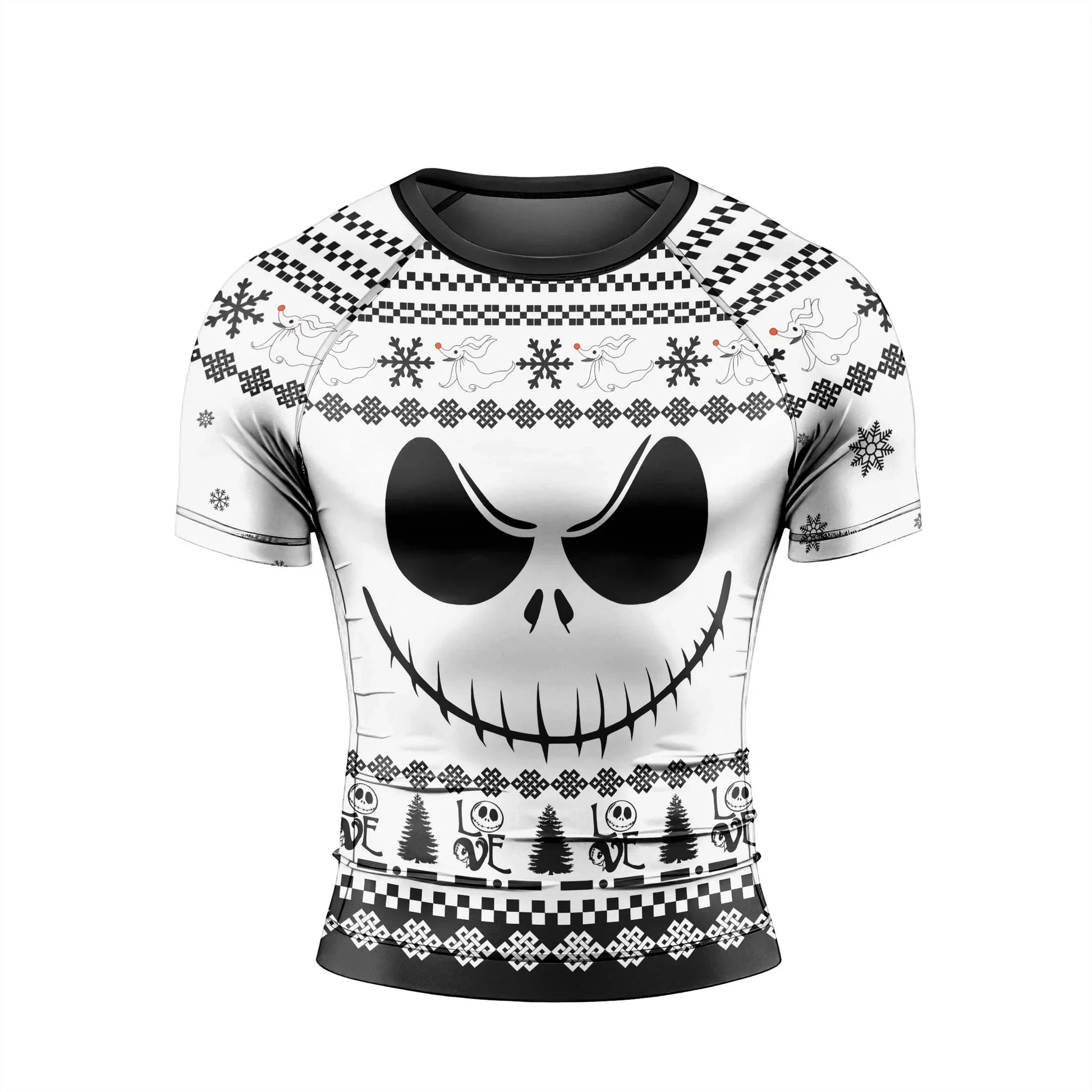 Jack Skellington Face Rash Guard