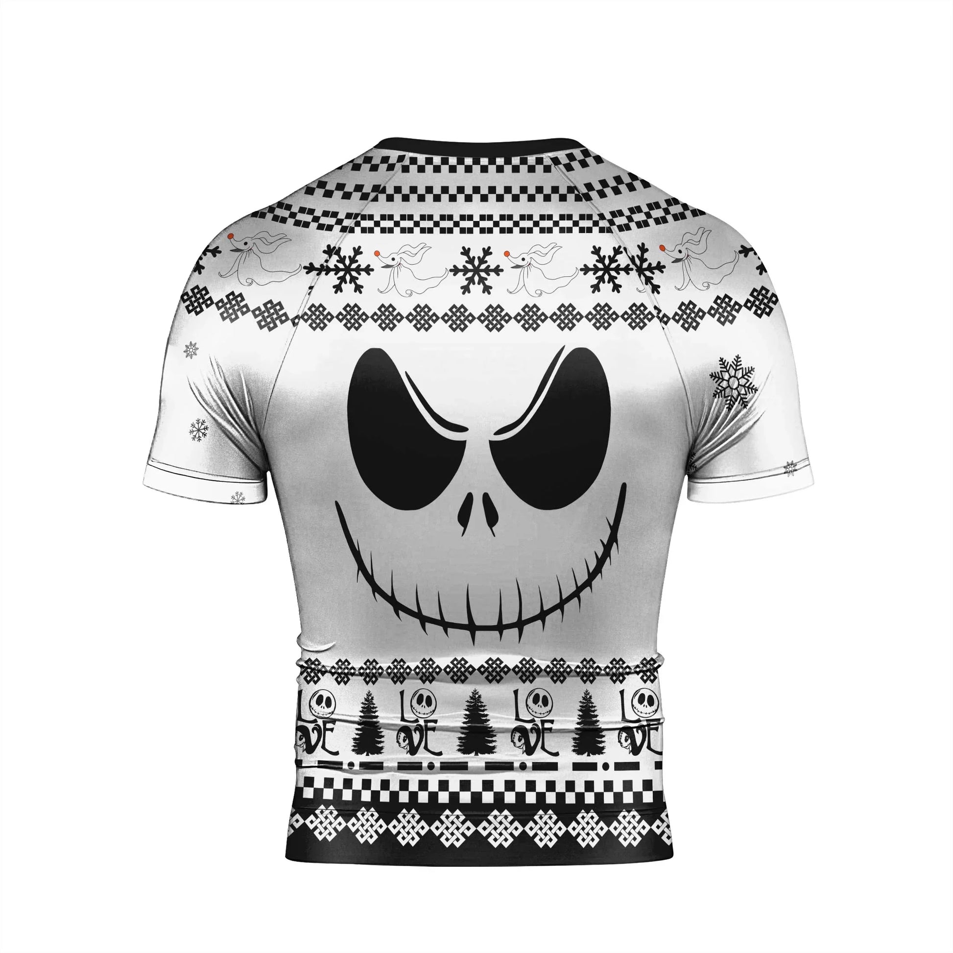 Jack Skellington Face Rash Guard