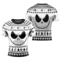 Jack Skellington Face Rash Guard