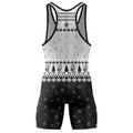 Jack Skellington Face Wrestling Singlet