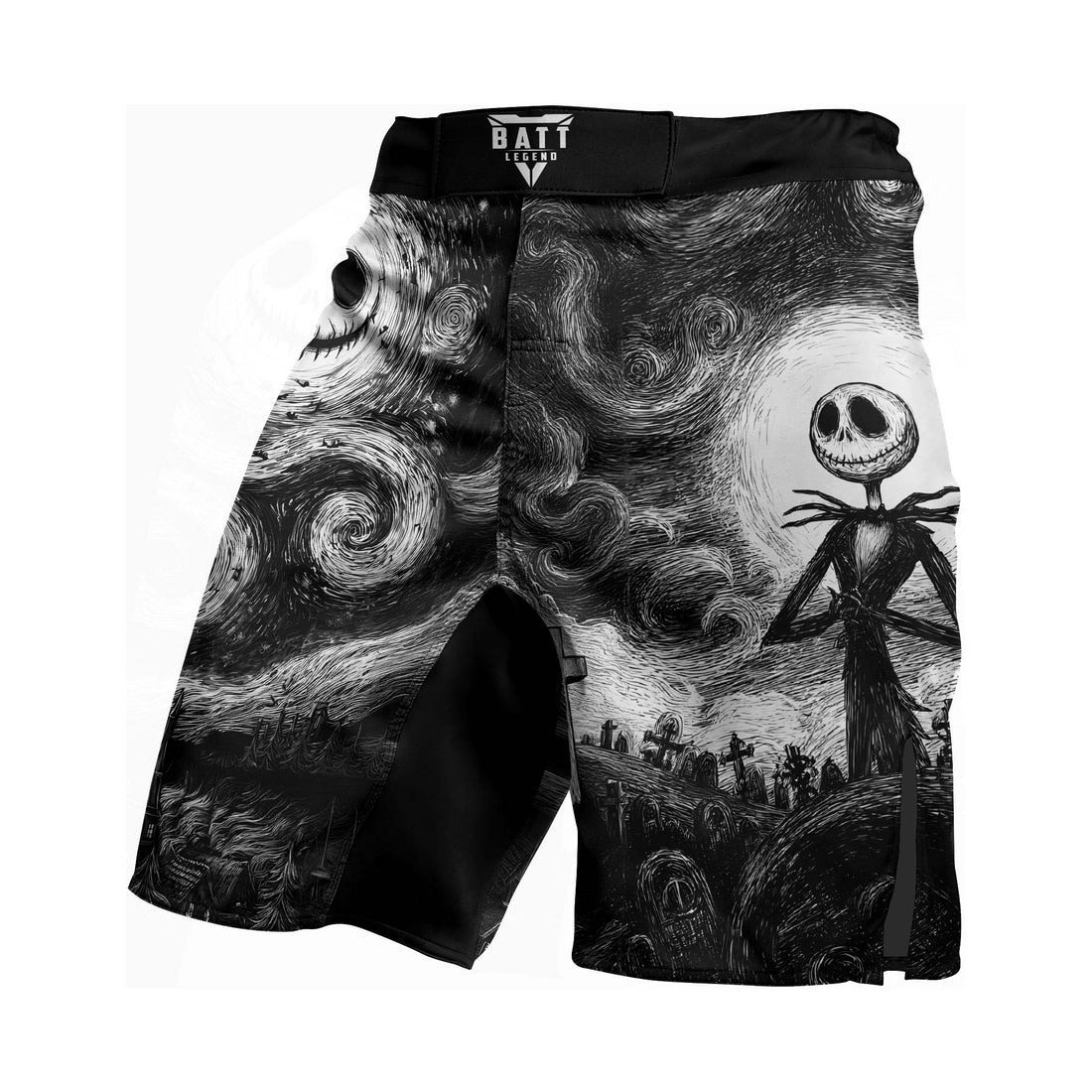 Jack Skellington Fight Shorts