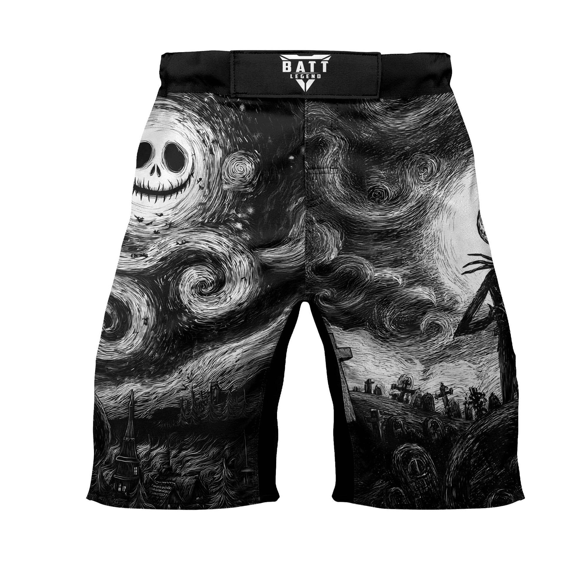 Jack Skellington Fight Shorts