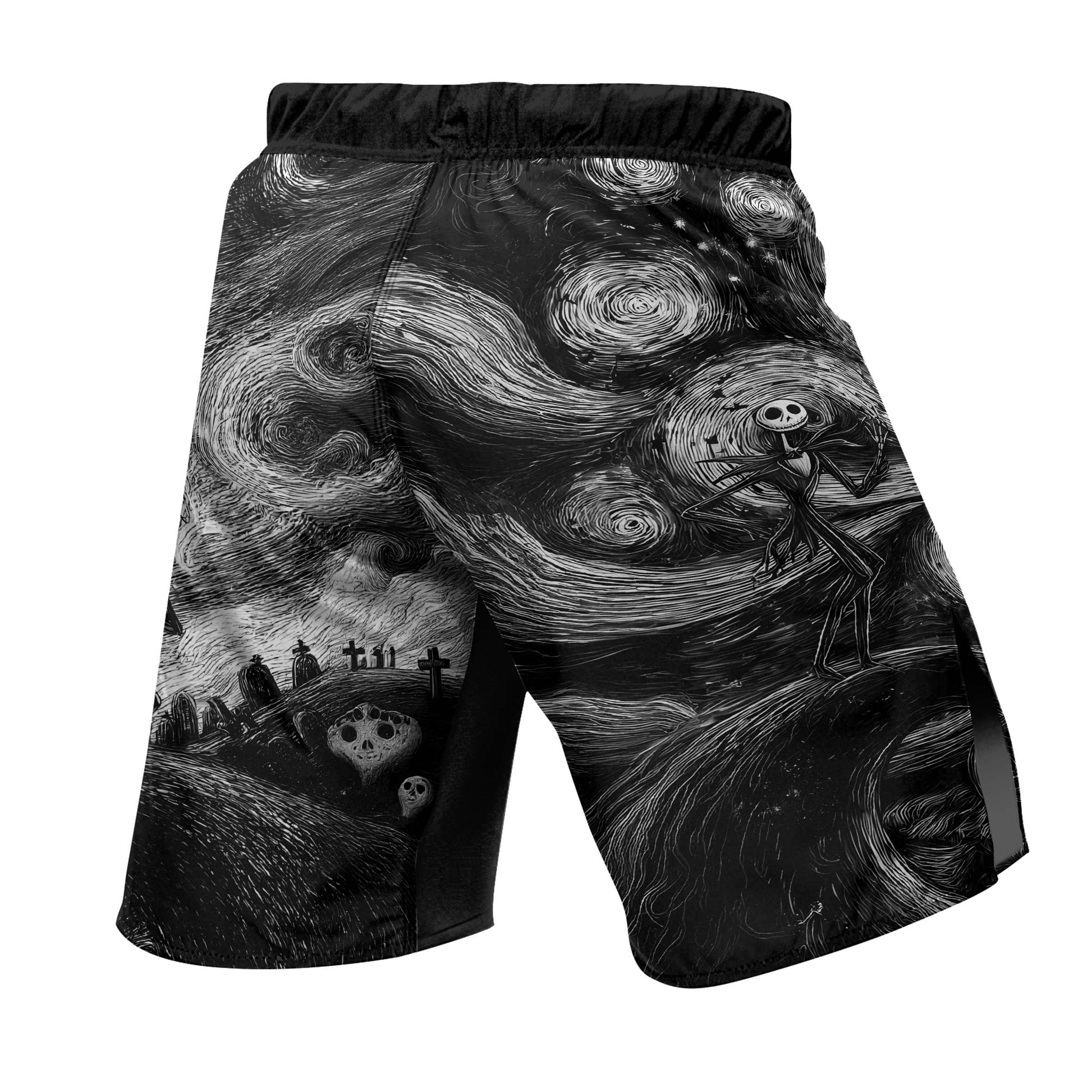 Jack Skellington Fight Shorts
