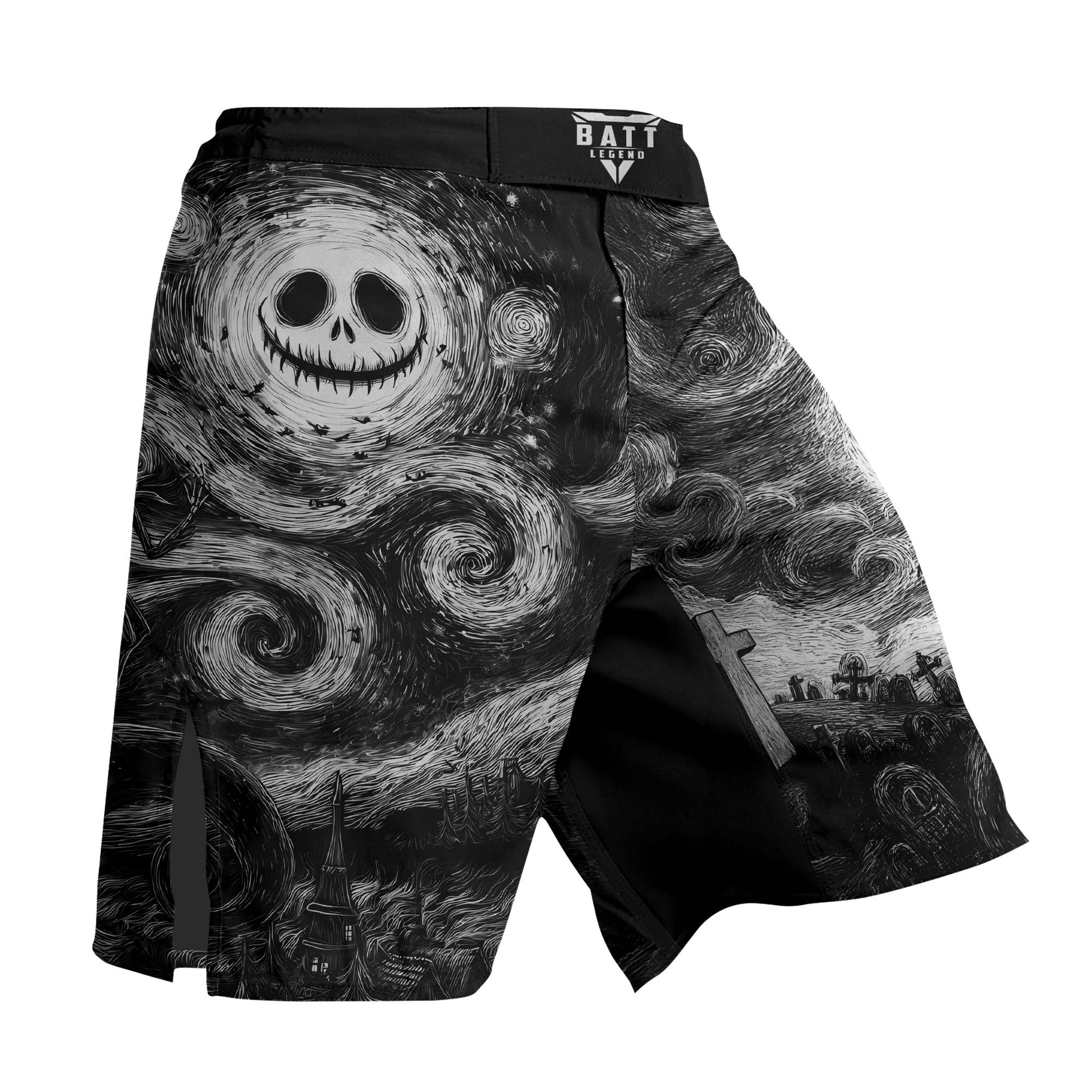 Jack Skellington Fight Shorts