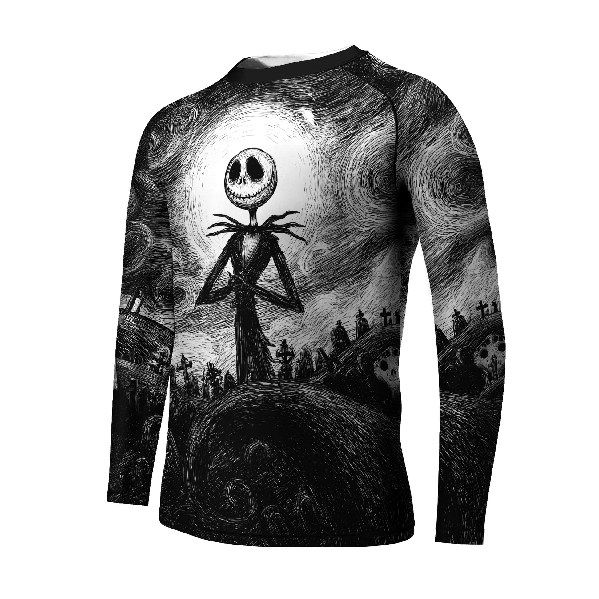 Jack Skellington Kids Rash Guard