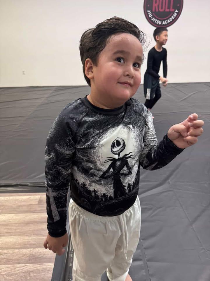 Jack Skellington Kids Rash Guard