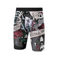 Jack Skellington Nightmare And Christmas Compression Shorts