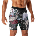Jack Skellington Nightmare And Christmas Compression Shorts