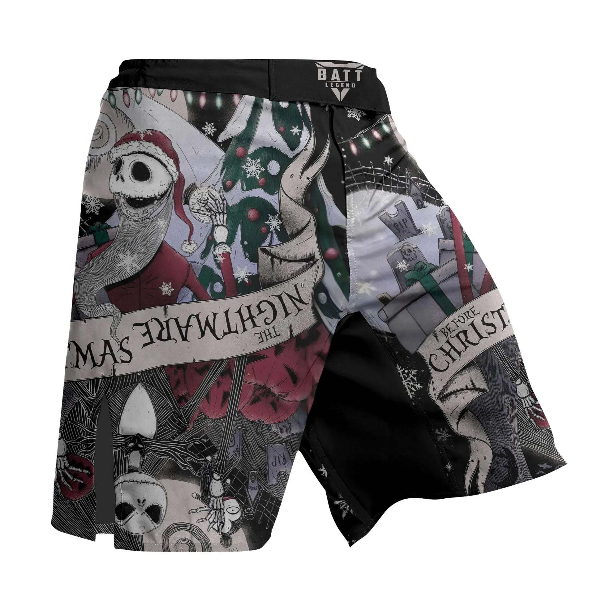 Jack Skellington Nightmare And Christmas Fight Shorts