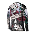 Jack Skellington Nightmare And Christmas Kids Rash Guard