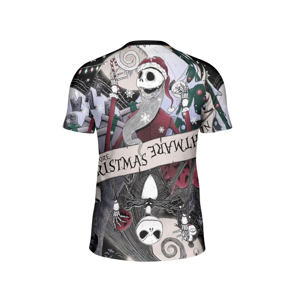 Jack Skellington Nightmare And Christmas Kids Rash Guard