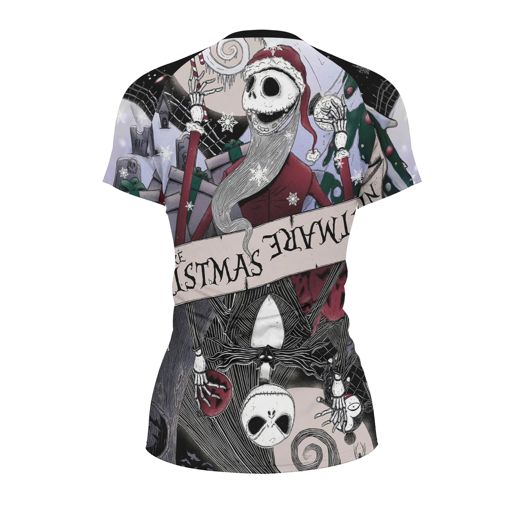 Jack Skellington Nightmare And Christmas Rash Guard