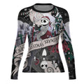 Jack Skellington Nightmare And Christmas Rash Guard