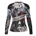 Jack Skellington Nightmare And Christmas Rash Guard