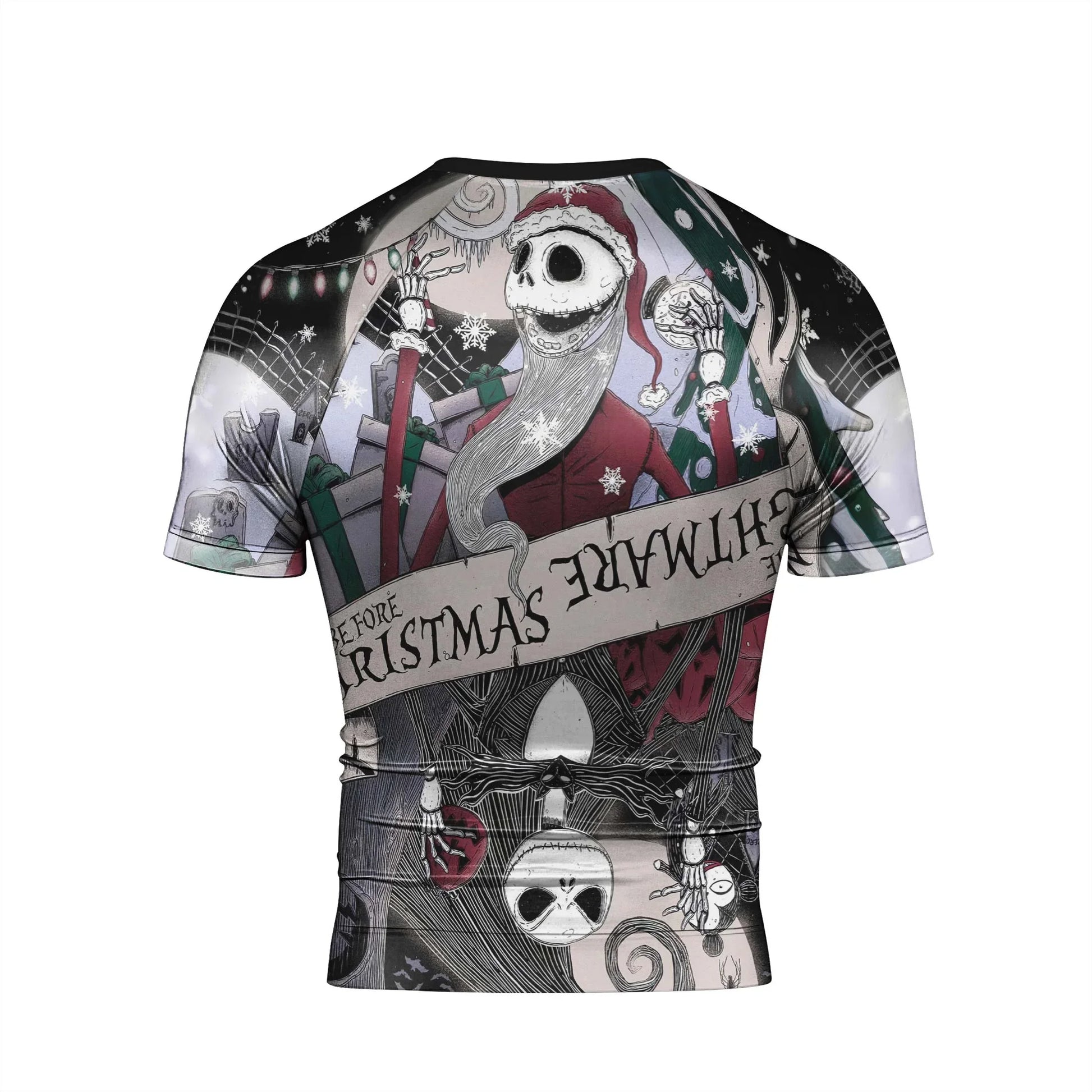 Jack Skellington Nightmare And Christmas Rash Guard