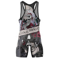 Jack Skellington Nightmare And Christmas Wrestling Singlet