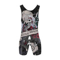 Jack Skellington Nightmare And Christmas Wrestling Singlet