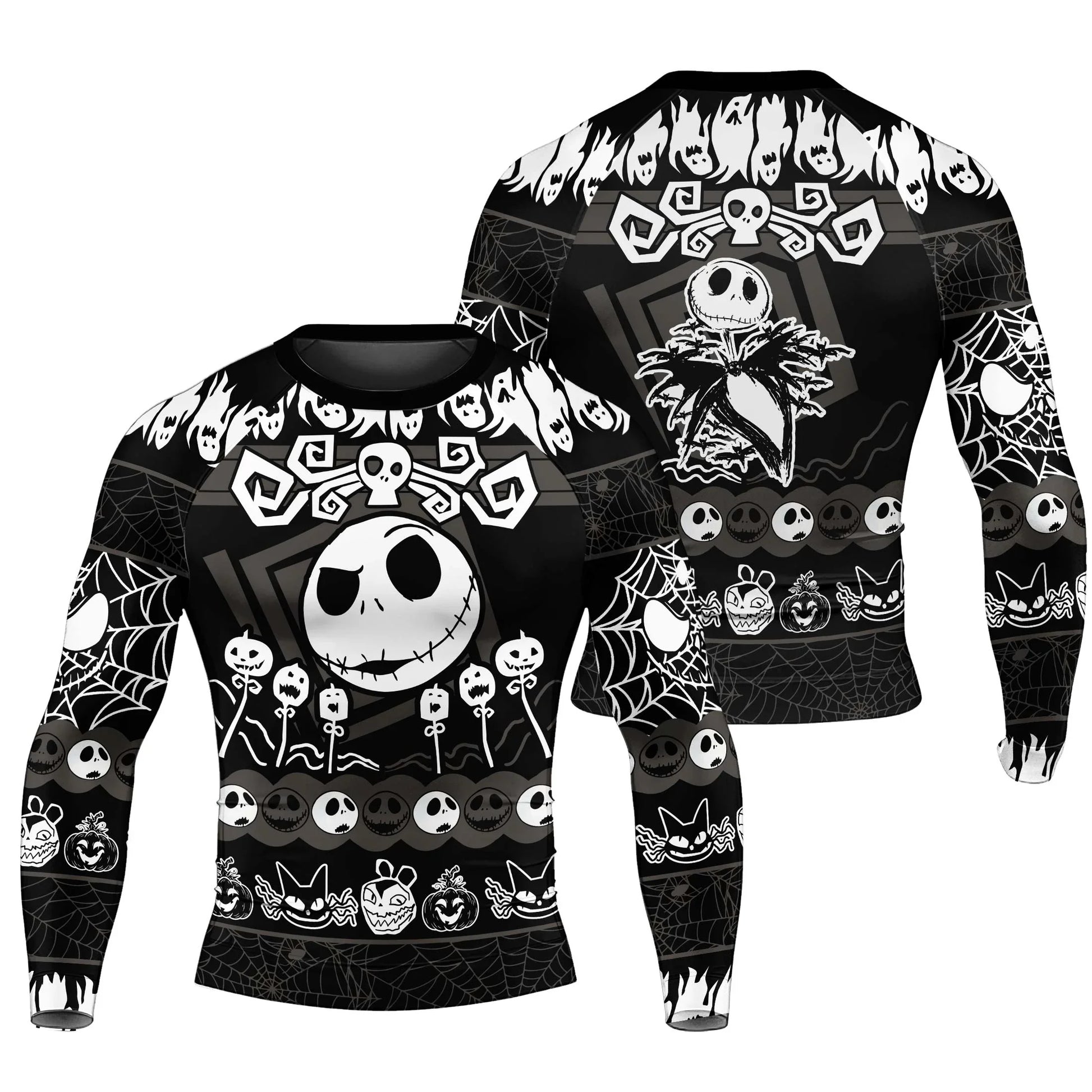 Jack Skellington Nightmare King Rash Guard