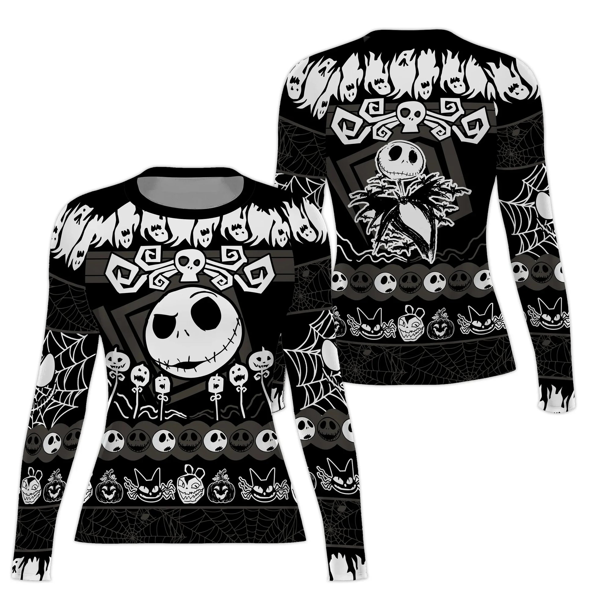 Jack Skellington Nightmare King Rash Guard