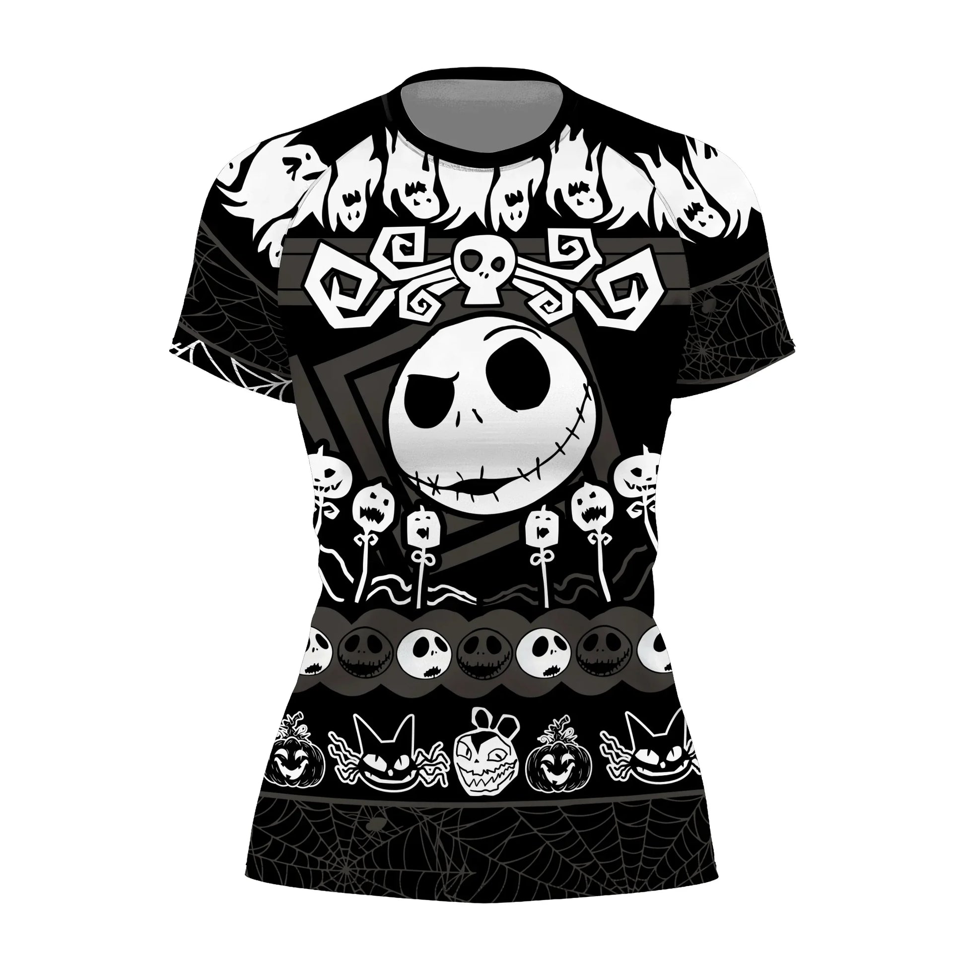 Jack Skellington Nightmare King Rash Guard