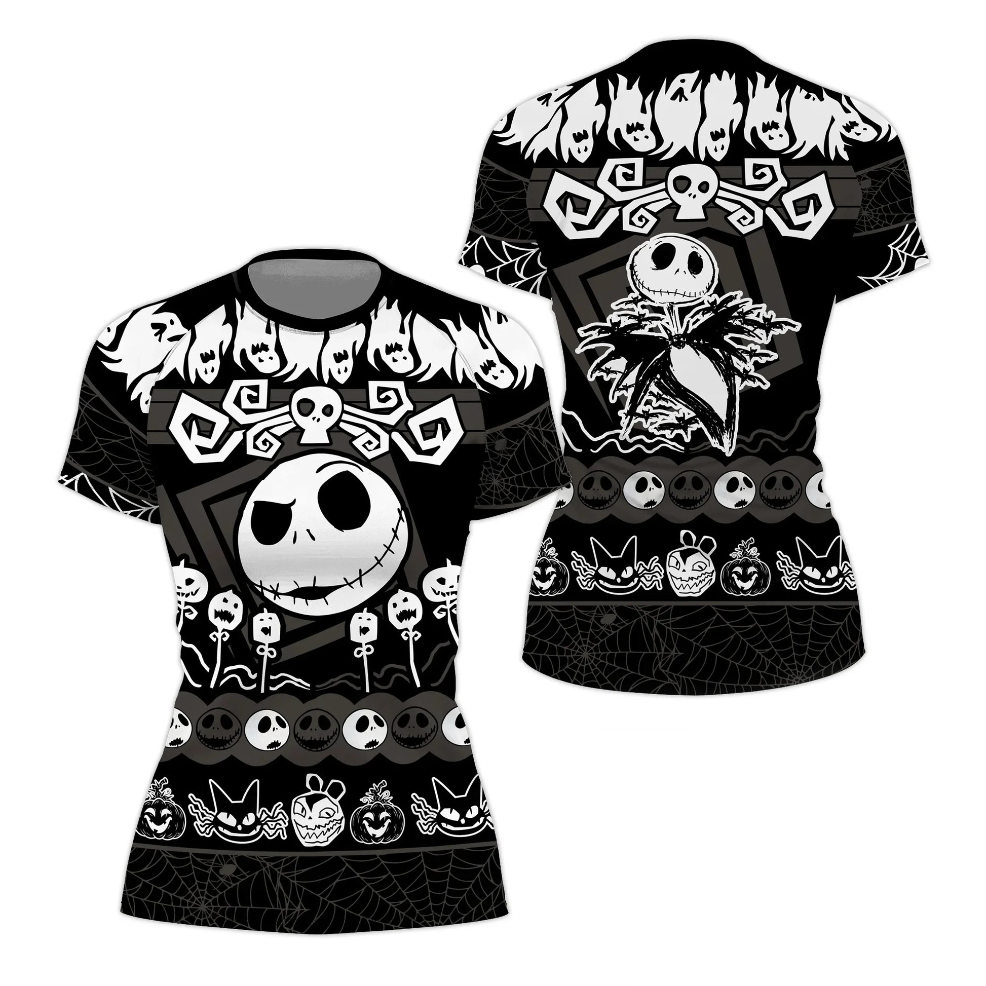 Jack Skellington Nightmare King Rash Guard