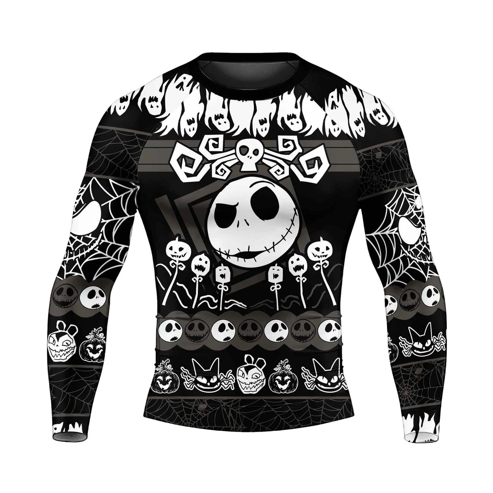 Jack Skellington Nightmare King Rash Guard