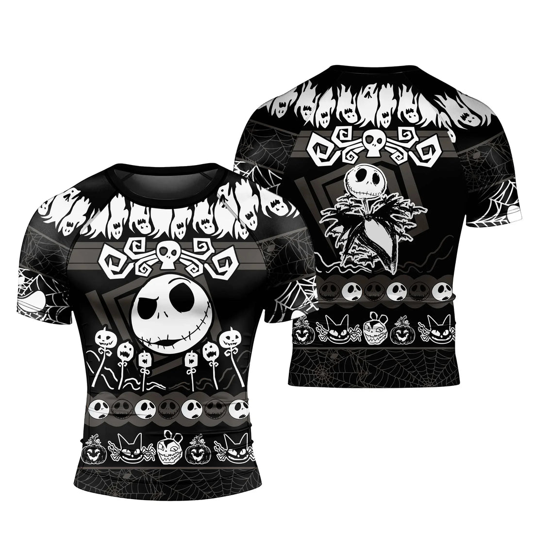 Jack Skellington Nightmare King Rash Guard