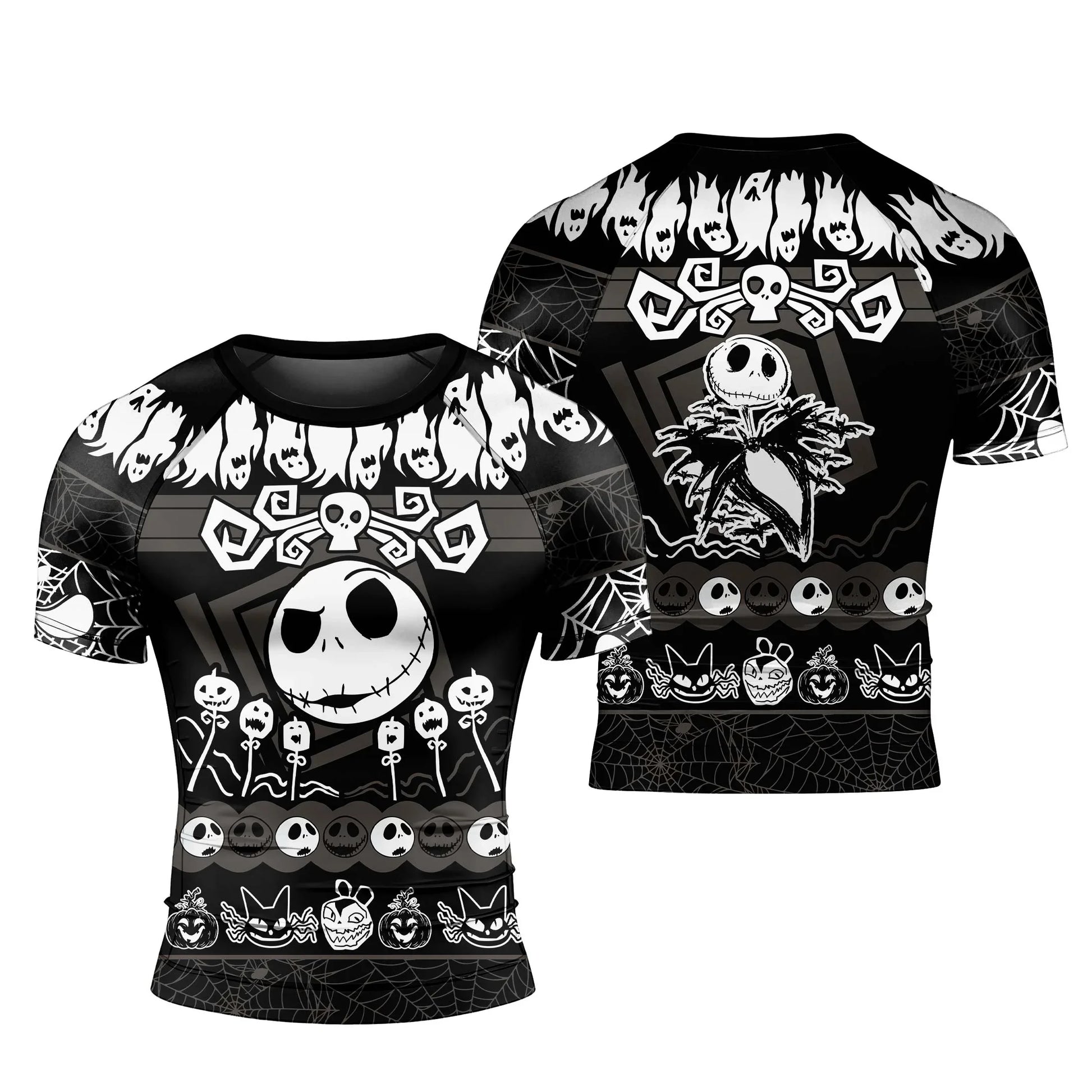 Jack Skellington Nightmare King Rash Guard