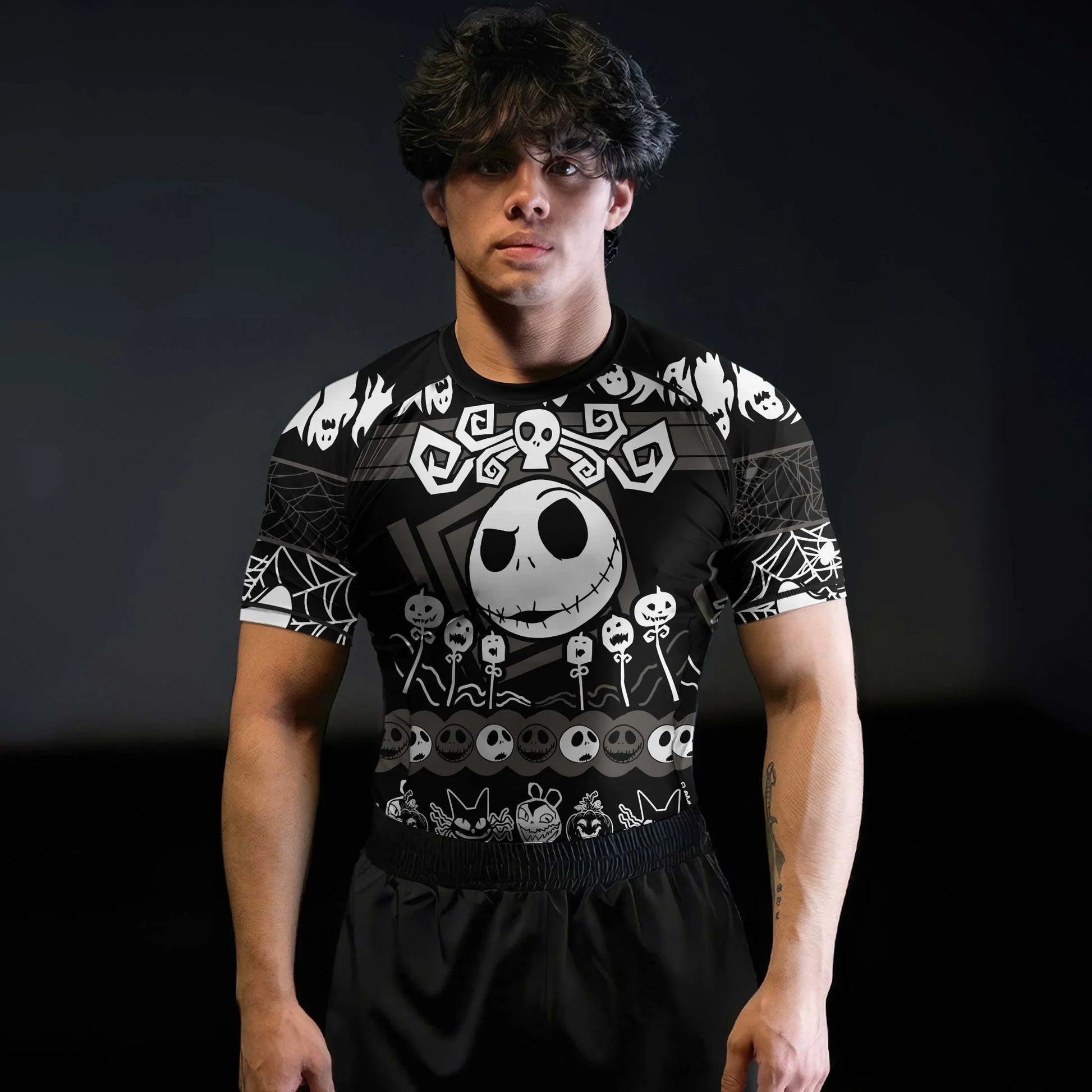 Jack Skellington Nightmare King Rash Guard
