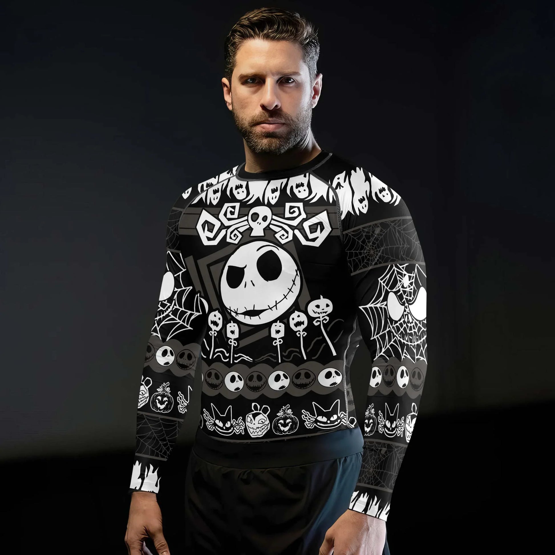 Jack Skellington Nightmare King Rash Guard