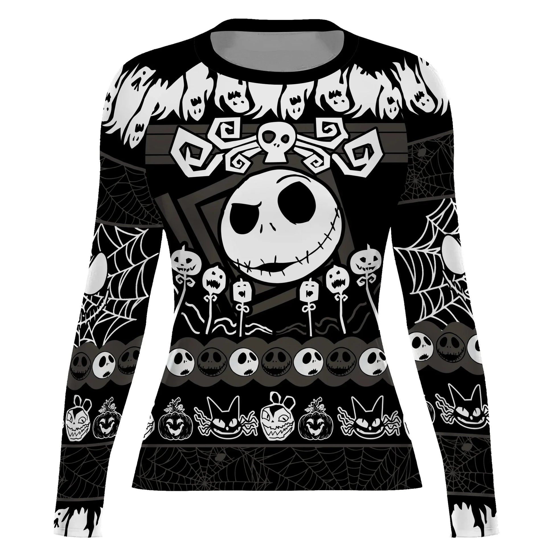 Jack Skellington Nightmare King Rash Guard