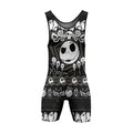 Jack Skellington Nightmare King Wrestling Singlet