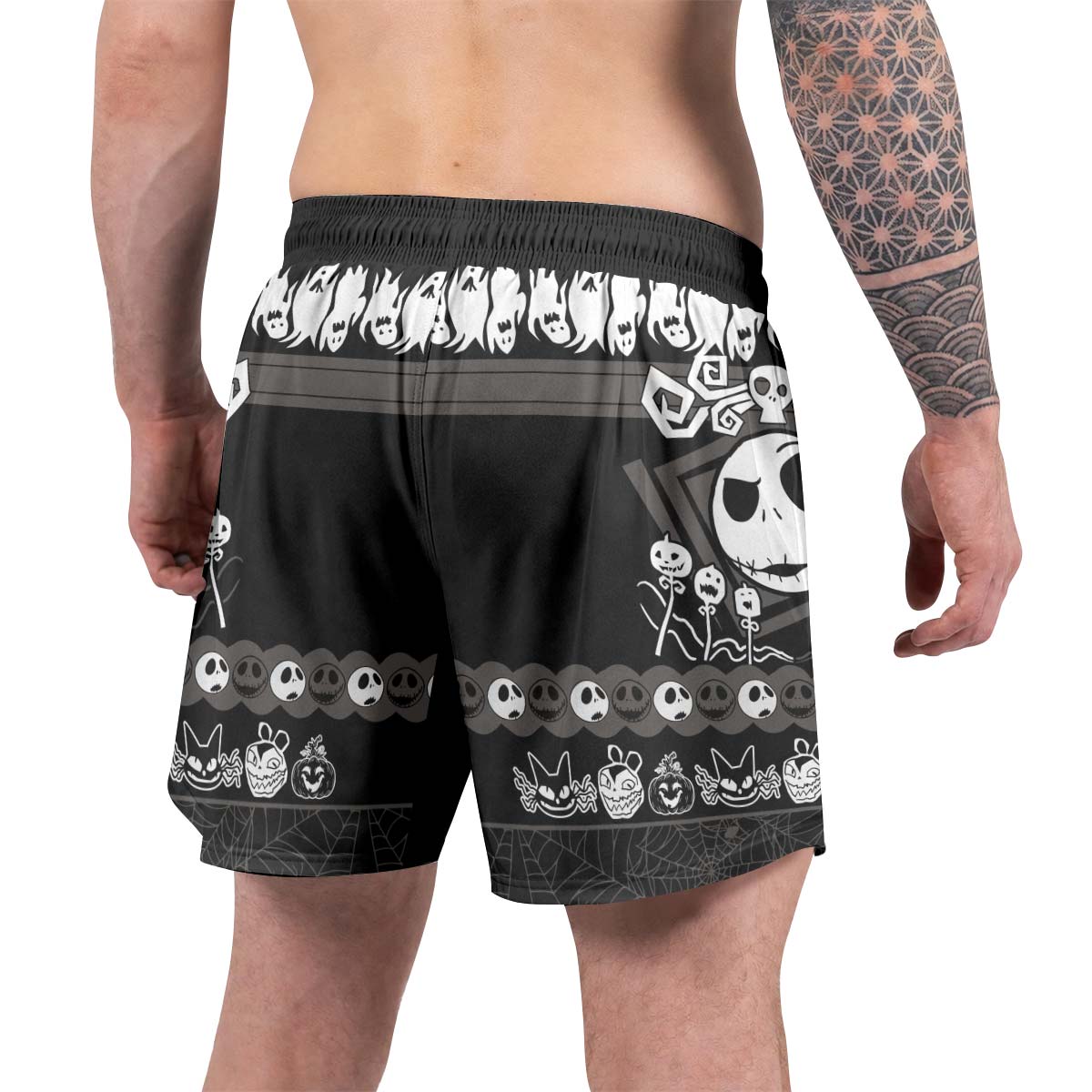 Jack Skellington Nightmare King Grappling Shorts