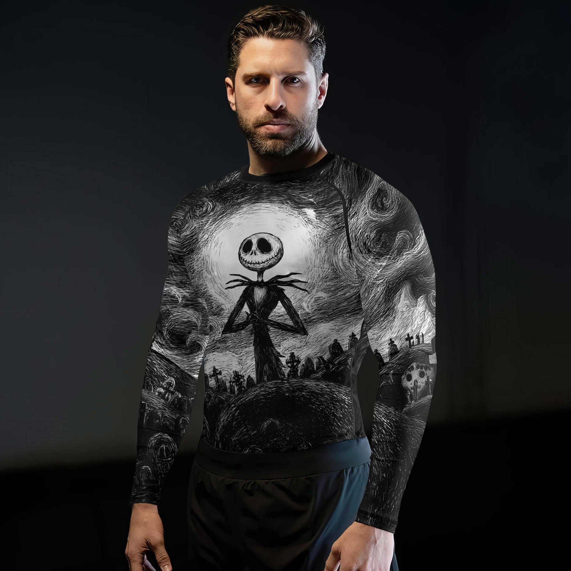 Jack Skellington Rash Guard