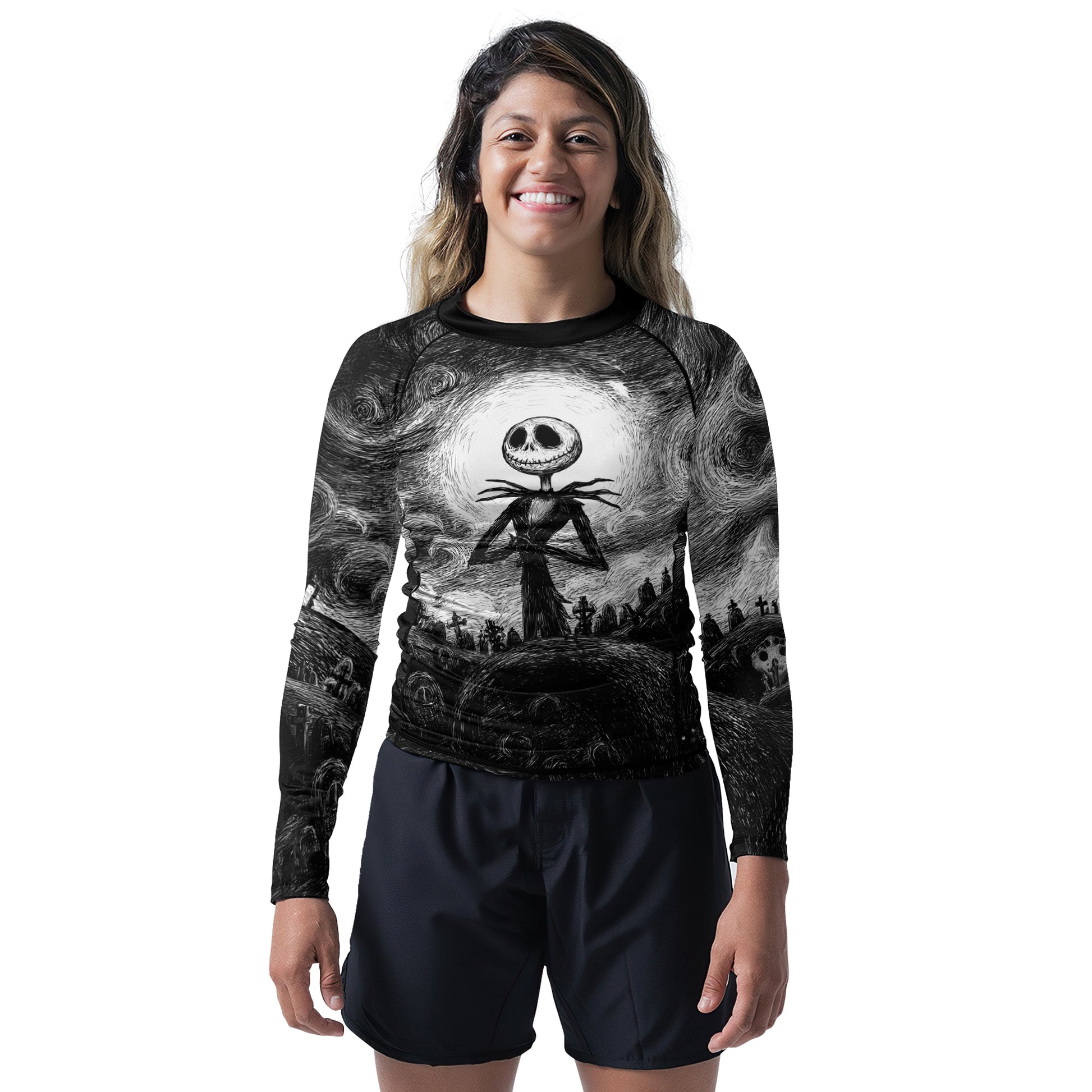 Jack Skellington Rash Guard