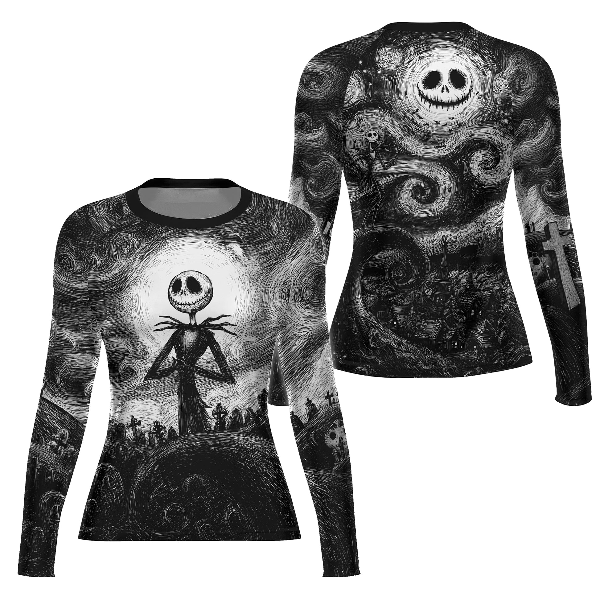 Jack Skellington Rash Guard