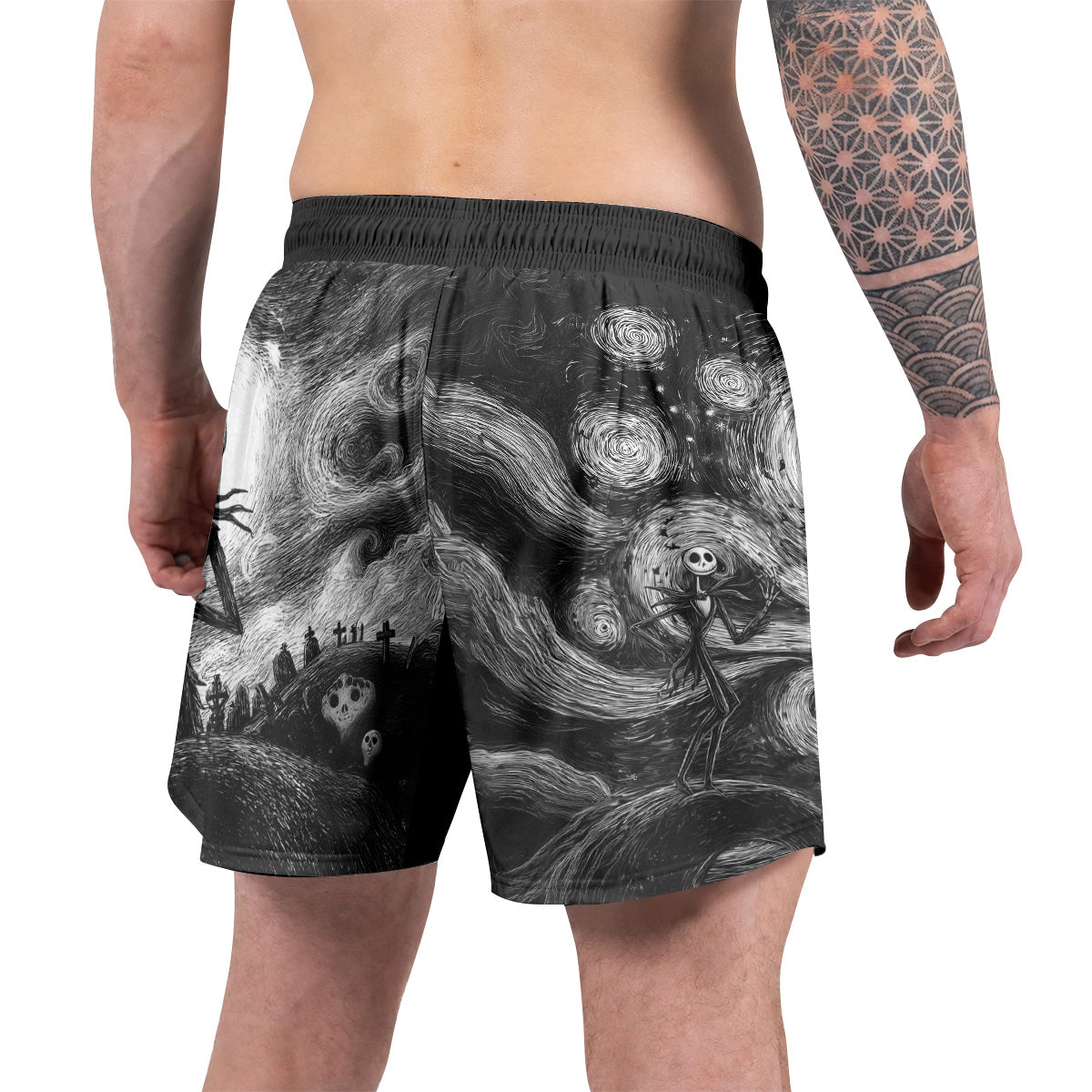 Jack Skellington Grappling Shorts