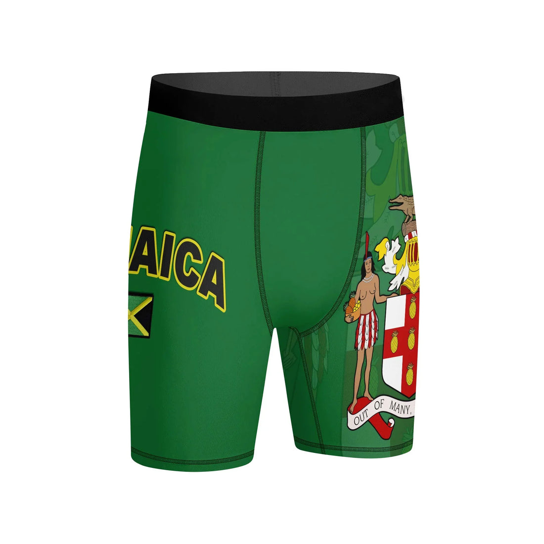 Jamaica Flag Compression Shorts
