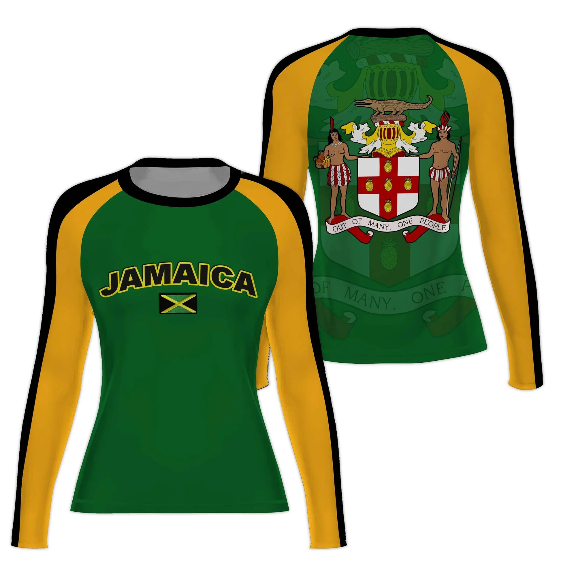 Jamaica Flag Rash Guard