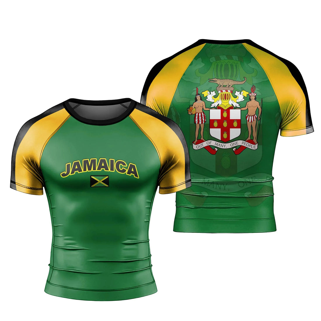 Jamaica Flag Rash Guard