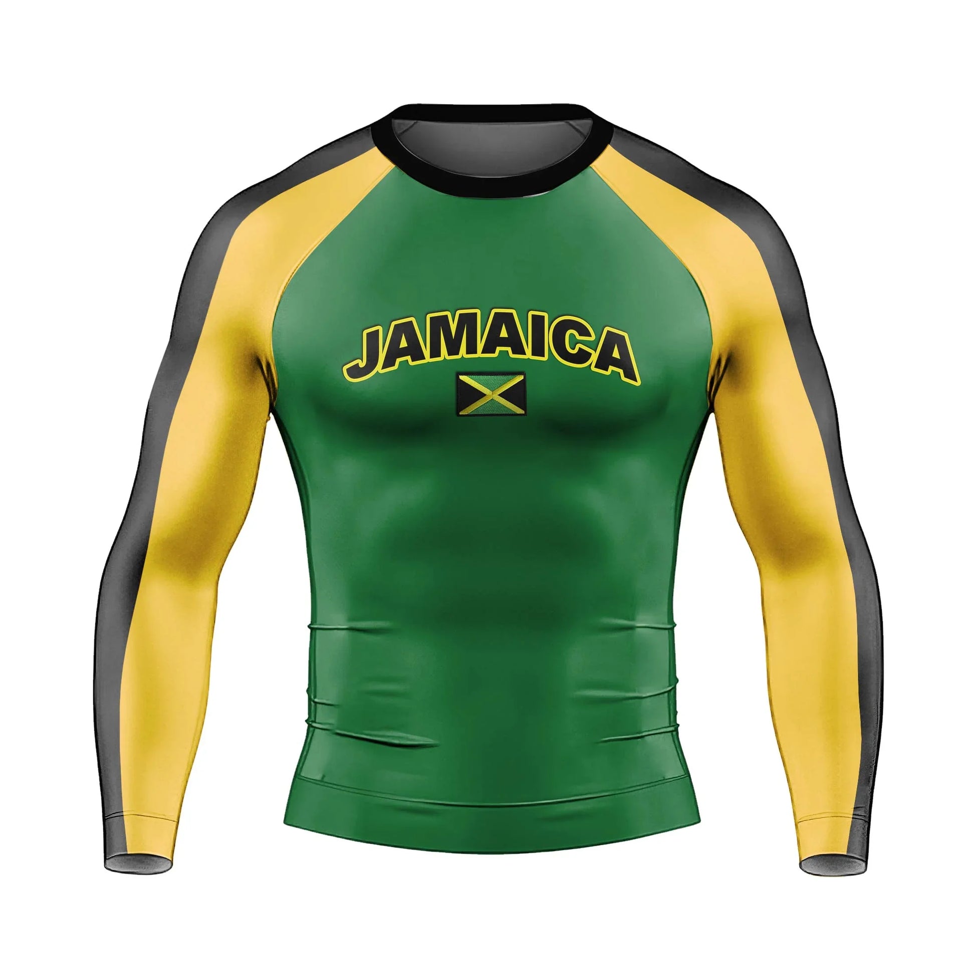 Jamaica Flag Rash Guard