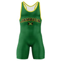 Jamaica Flag Wrestling Singlet