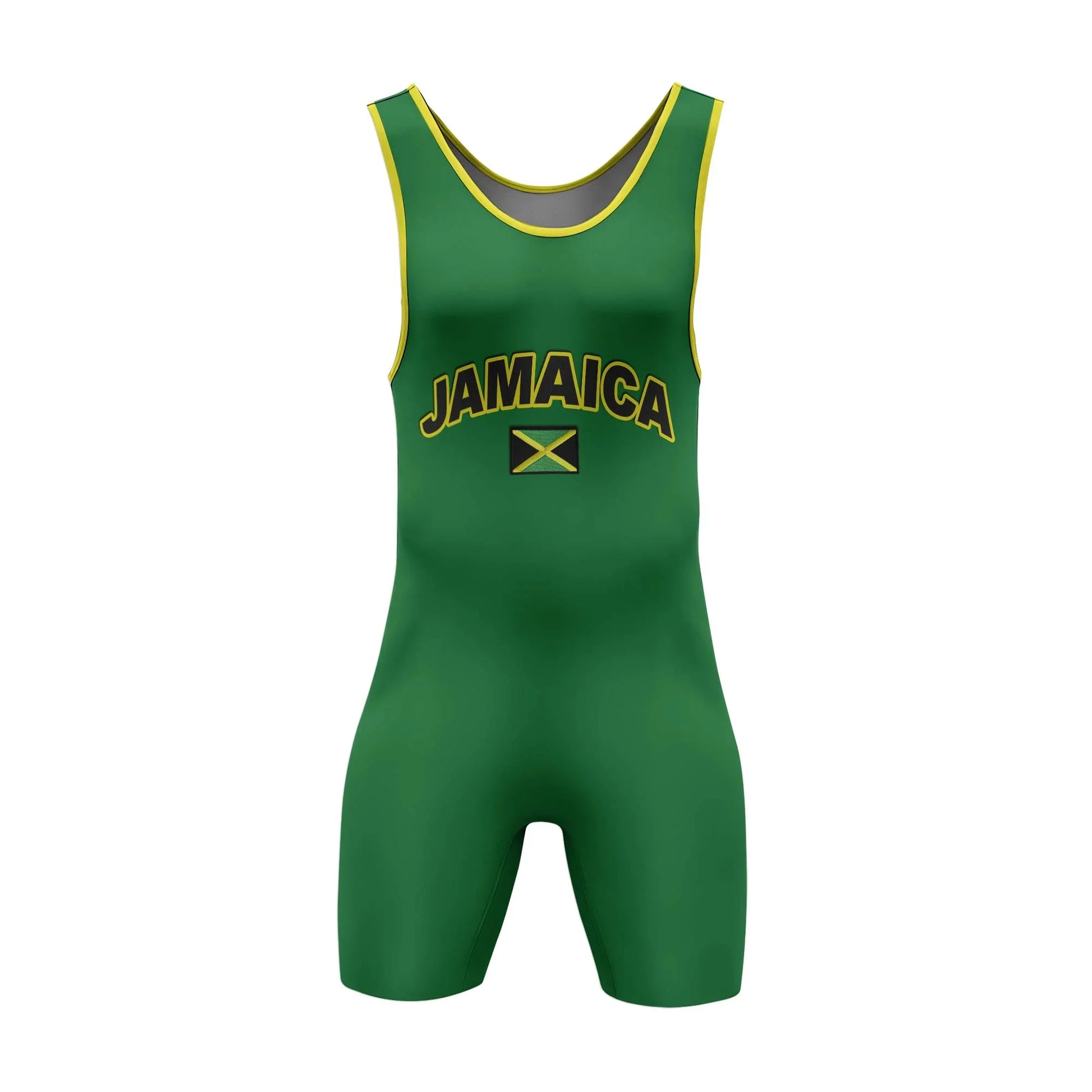 Jamaica Flag Wrestling Singlet