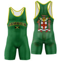 Jamaica Flag Wrestling Singlet
