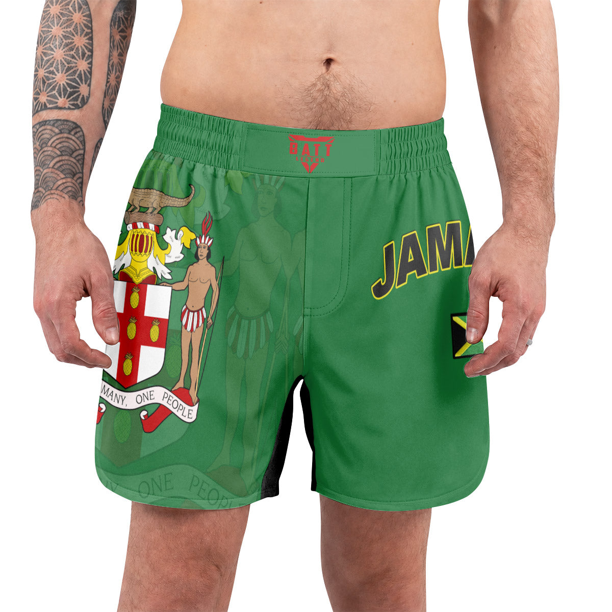 Jamaica Flag Grappling Shorts