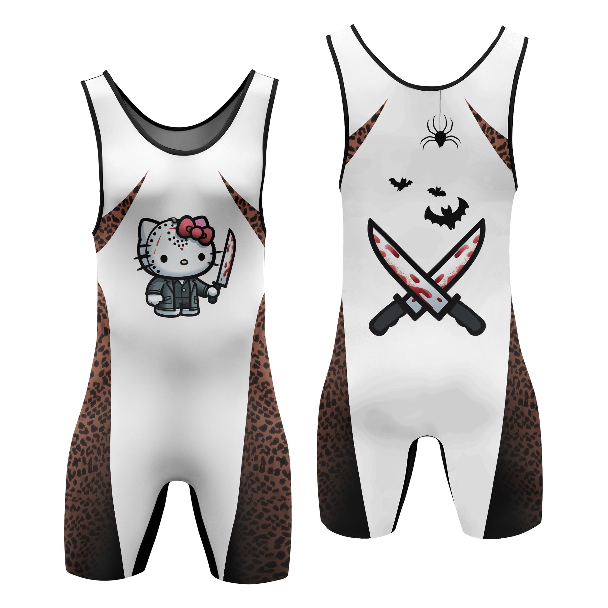 Jason Kitty Wrestling Singlet