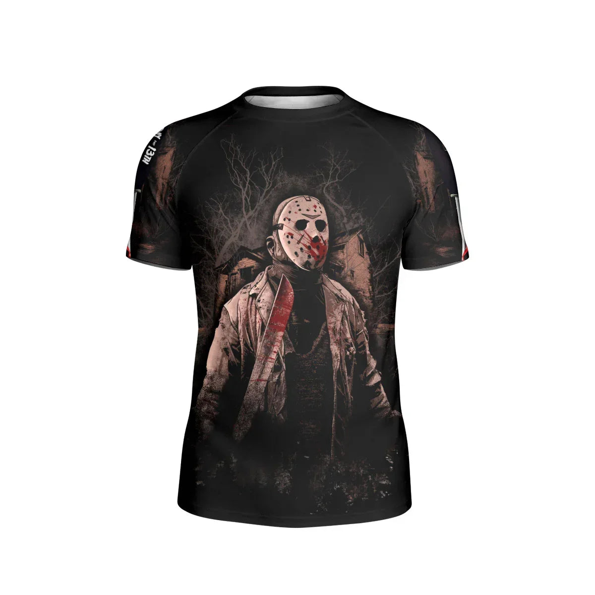 Jason Voorhees Hell Catch You Kids Rash Guard