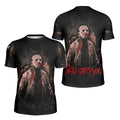 Jason Voorhees Hell Catch You Kids Rash Guard