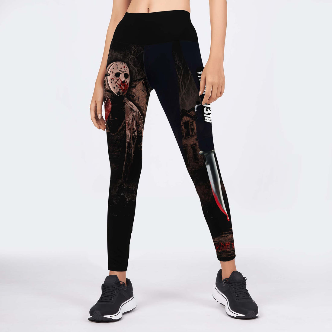 Jason Voorhees Hell Catch You Leggings