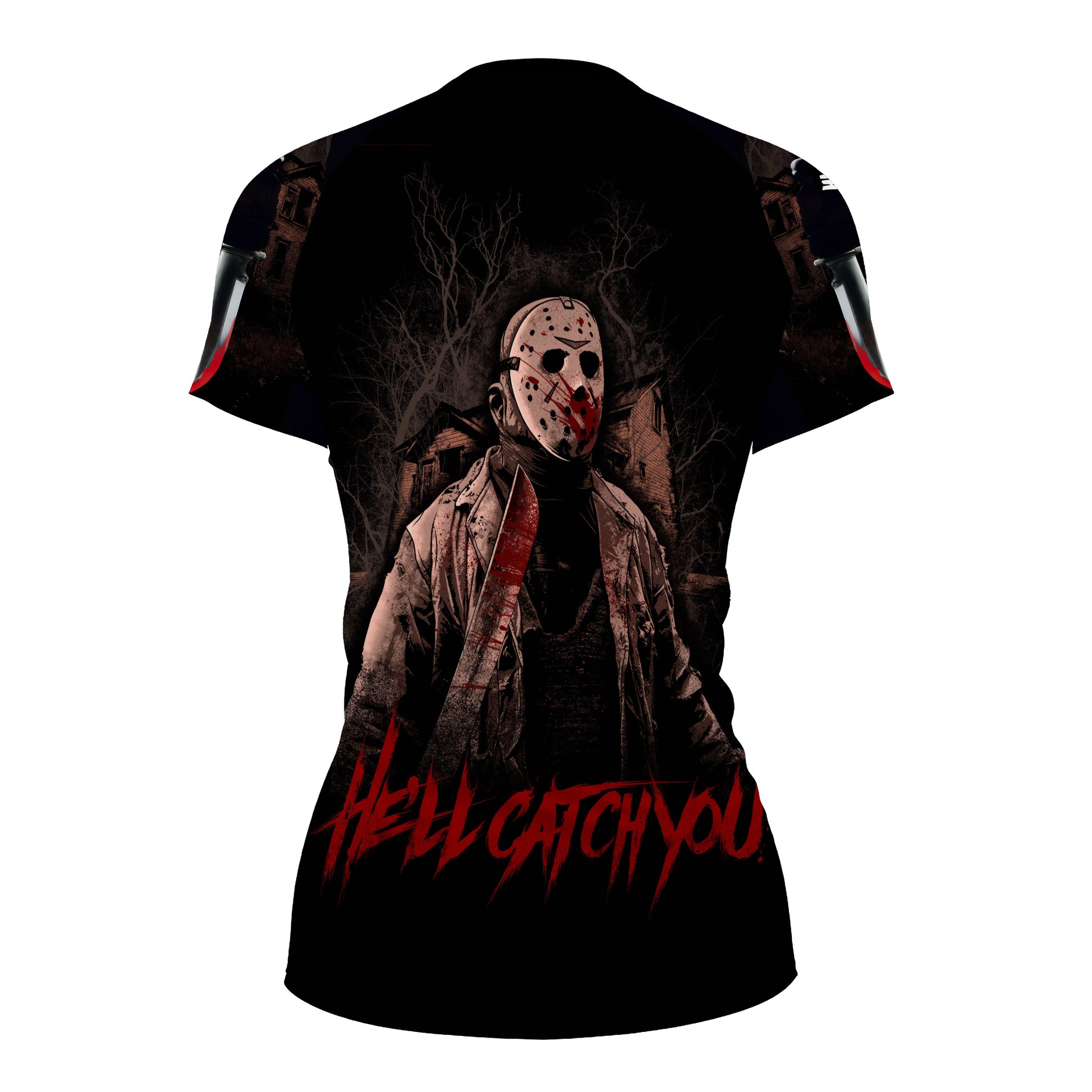 Jason Voorhees Hell Catch You Rash Guard
